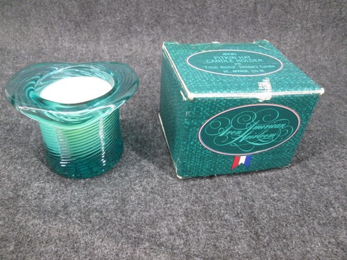 Avon hat candle teal - avon,