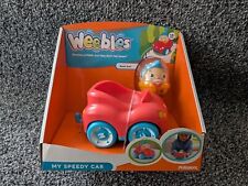 Playskool Weebles My Speedy Car & Kai Wobbly Figure Set Playset NewFree Postage