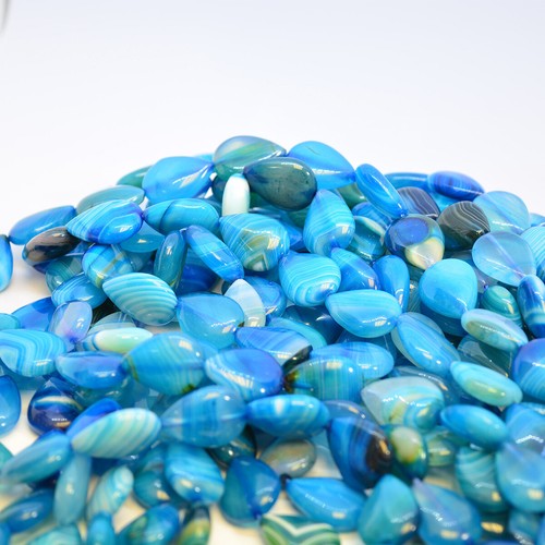 Lace agate blue rainbow