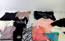 M&S Girl's 16pcs Bundle T-Shirts Shorts Swimwear Sweatshirt Size 9-10 Yrs New F2