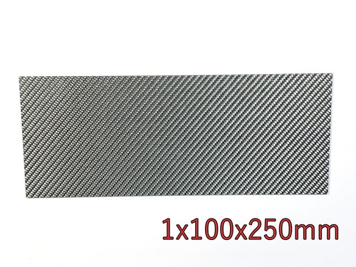 Gloss silver real carbon fiber - real,