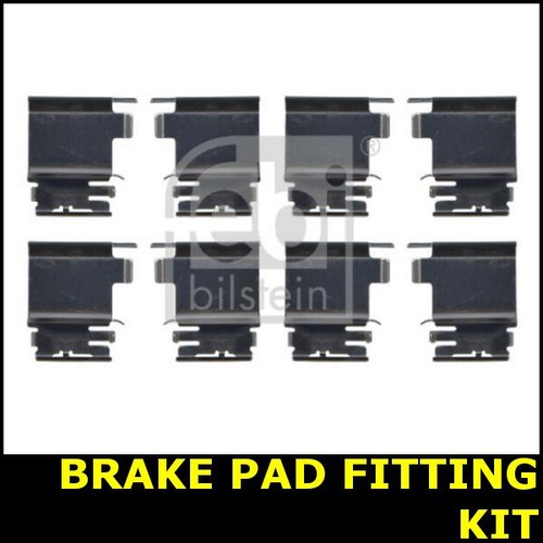 Brake pad fitting kit front - pad,
