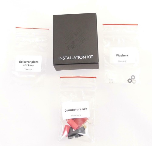 Gate installation kit - installation, for