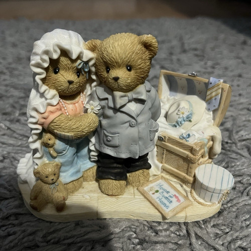 Cherished teddies wedding bear - teddies,