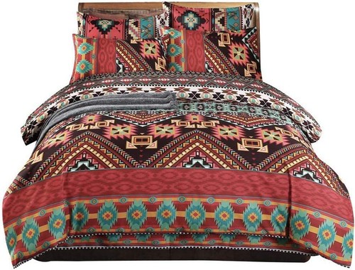 Loussiesd boho duvet cover set - boho,