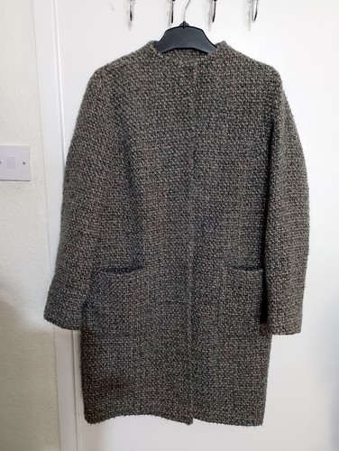 Laura ashley wool blend coat - wool,