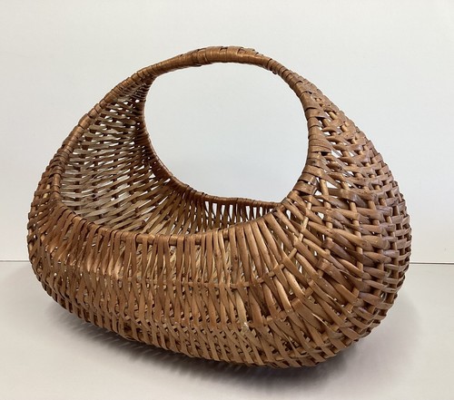 Antique vintage wicker woven - wicker,