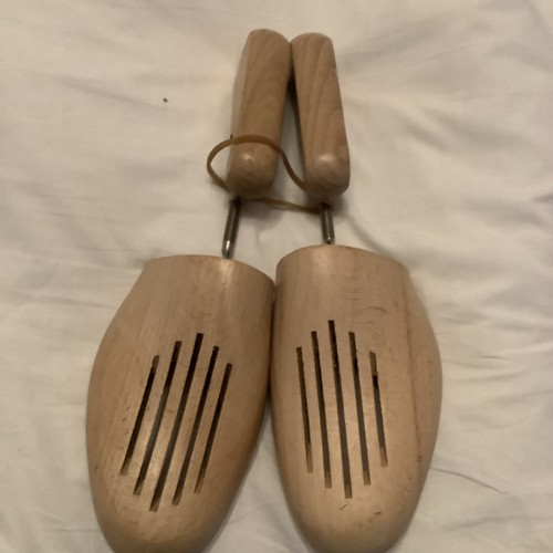 Unbranded wooden shoe - shoe, trees