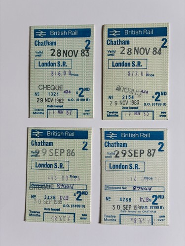 British rail annual season - rail,
