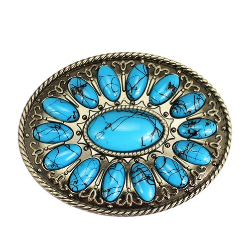 Cowboy turquoise bohemia belt - cowboy,