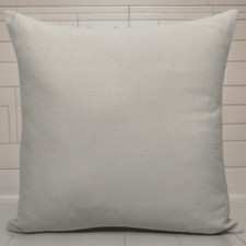 Jute Hessian Cream Cushion