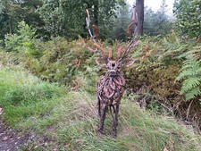 Handmade Horseshoe Stag