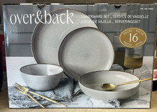 Over and back options dinner set in Grey