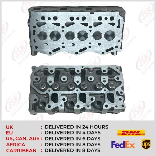 Complete cylinder head - complete,