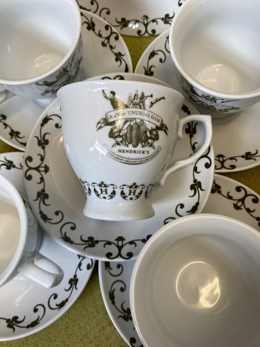 Hendricks gin tea set - hendricks,