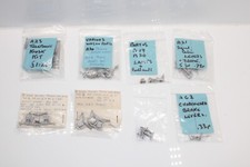 8 Packs of 7mm O Gauge White Metal Parts -Signal Levers Telephone Box Loco Parts