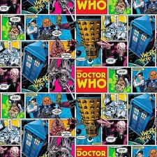 Fat Quarter Doctor Who Comic