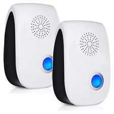 2Pack Ultrasonic Pest Control Repeller UK Plug-in Reject Rat Mouse Mice Spider