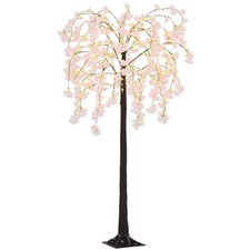 HOMCOM 6ft Cherry Blossom Tree