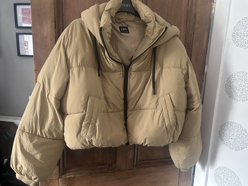 Zara padded cropped - padded, puffer