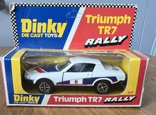 DINKY 207 TRIUMPH TR7 RALLY CAR DIE CAST TOYS boxed