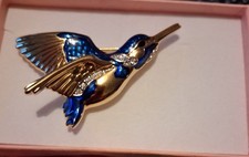 Humming bird brooch