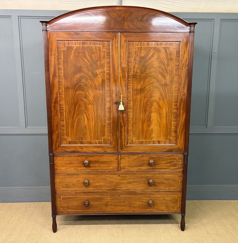 Antique georgian inlaid - antique,