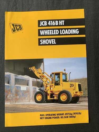 Jcb 416b wheeled loading - 416b,