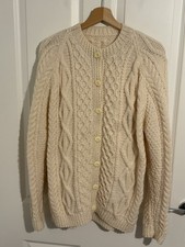 Hand Knitted Natural Ecru