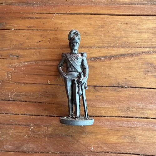 Metal soldier figure - metal,