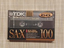 TDK SA-X 100 Type II Cassette