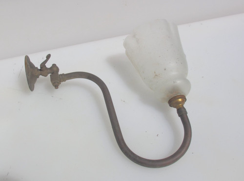 Victorian brass gas - brass, light