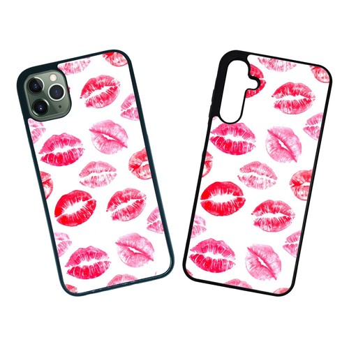 Kiss lips pattern phone case - phone,