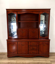 DISPLAY CABINET Mahogany