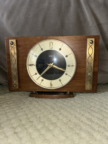 Vintage metamec mantel clock - vintage,