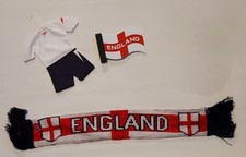England Car Knitted Scarf -