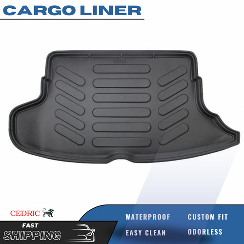 Rear trunk cargo floor tray - trunk,