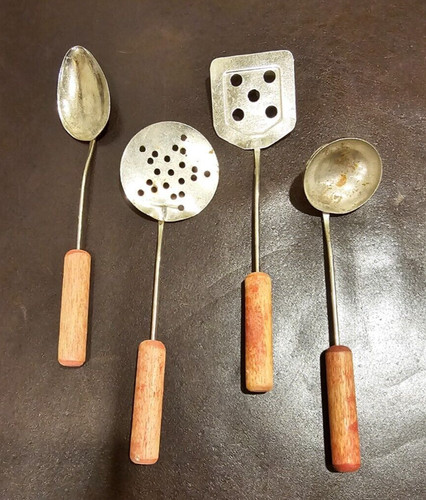 Set vintage child s red - of, child's