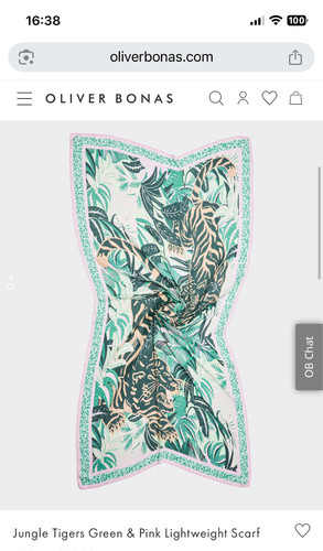 Oliver bonas green pink orange - bonas,