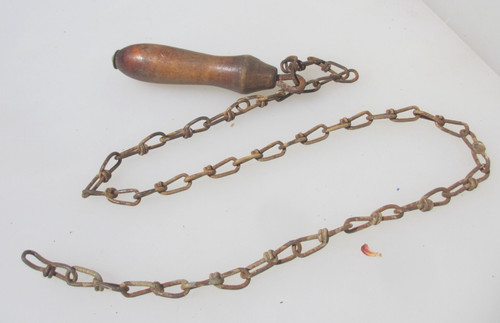 Vintage wooden cistern handle - vintage,