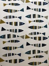 Oilcloth Cotton fabric Sold By Half Metres