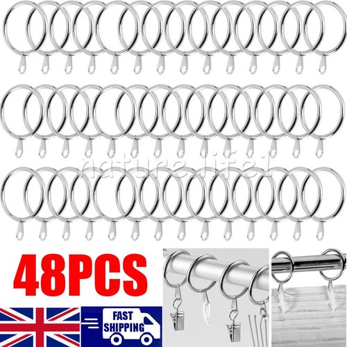 45mm silver curtain - 38-45mm, pole