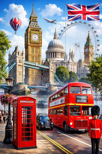 Brand New London UK Sights