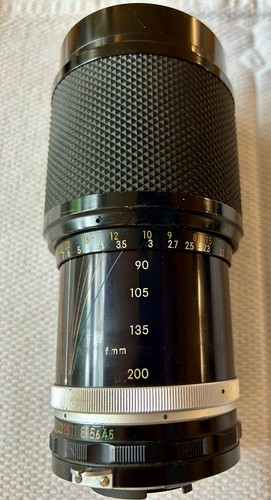 Nikon zoom nikkor auto 4 - auto, 1:4.5