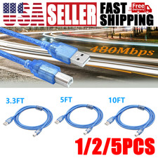 USB 2.0 A to B Printer Cable