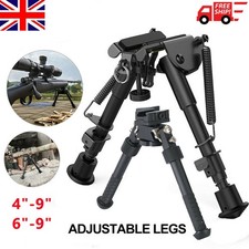 360°Swivel Sling Bipod Spring Picatinny Rail Tactical Bipod Mount Stud Air Rifle