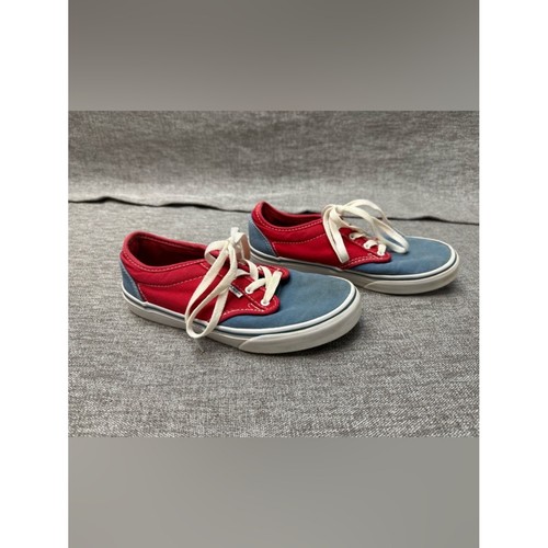 Youth size vans red white - youth,