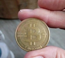 Casascius 1 Bitcoin BTC Coin -