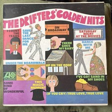 The Drifters’ Golden Hits Vinyl Album 1968 Atlantic Records K40018. Soul Funk