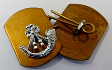 Light Infantry LI Genuine British Army Collar Dogs 1 Pair NEW